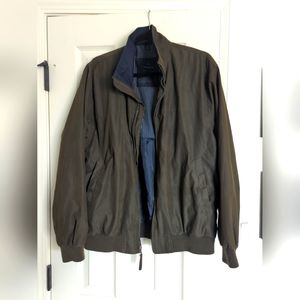 Claireborne brown bomber jacket.